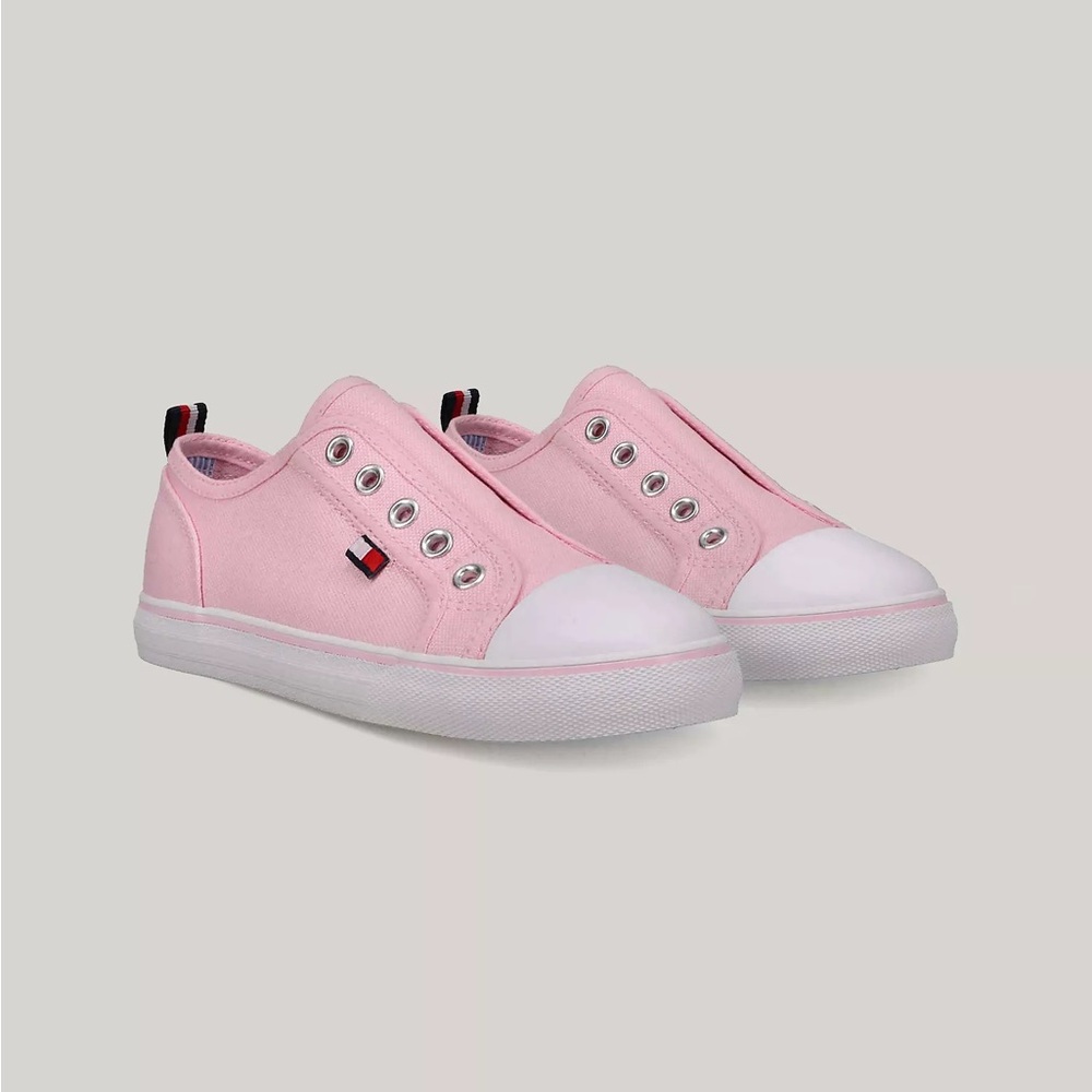 Tommy Hilfiger Kids Pink Slip-On Shoes